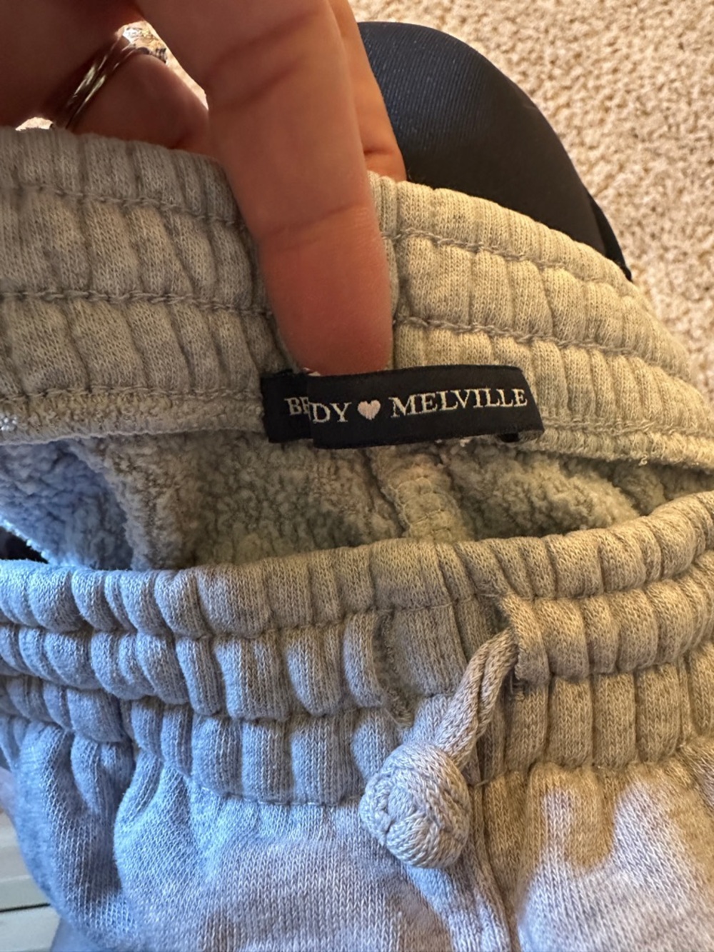 Brandy Melville Heather Gray Sweatpants